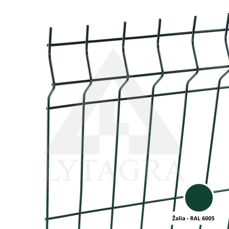 Zaļā žoga segments 5.0 (+/-0.2 mm), 1.73x2.5 m