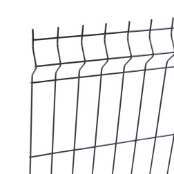 Pelēks žoga segments 4,0 (+/-0,2 mm), 1,23 x 2,5 m