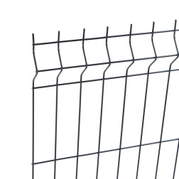 Pelēks žoga segments 4,0 (+/-0,2 mm), 1,53 x 2,5 m