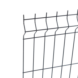 Pelēks žoga segments 4,0 (+/-0,2 mm), 1,73 x 2,5 m
