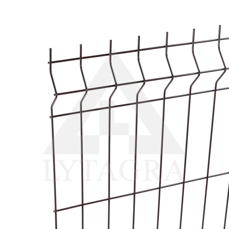 Brūns žoga segments 4,0 (+/-0,2 mm), 1,73 x 2,5 m