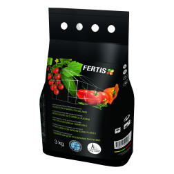 FERTIS kompleksais mēslojums siltumnīcu augiem, bez hlora un nitrātiem, 3 kg