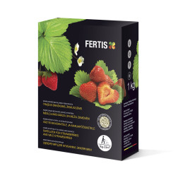 FERTIS kompleksais mēslojums zemenēm un zīdkoka ogām, bez hlora un nitrātiem, 1 kg