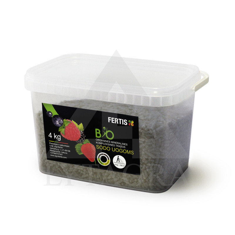 FERTIS organiskais minerālmēslojums dārza ogām BIO, 4 kg