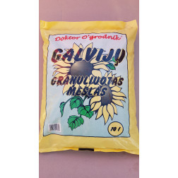 Granulēti liellopu mēsli 10l