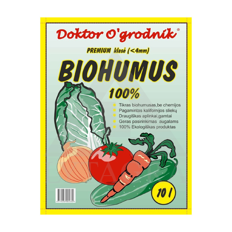 Biohumuss bez taras 10L