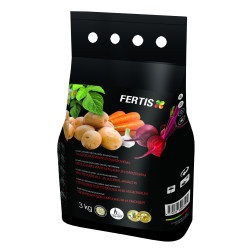 FERTIS kompleksais mēslojums kartupeļiem un dārzeņiem, bez hlora un nitrātiem, 3 kg FERTIS kompleksais mēslojums kartupeļiem un dārzeņiem, bez hlora un nitrātiem, 3 kg