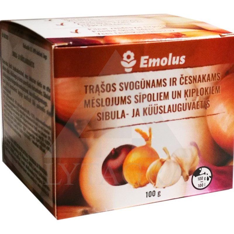 Mēslojums sīpoliem un ķiplokiem 100g