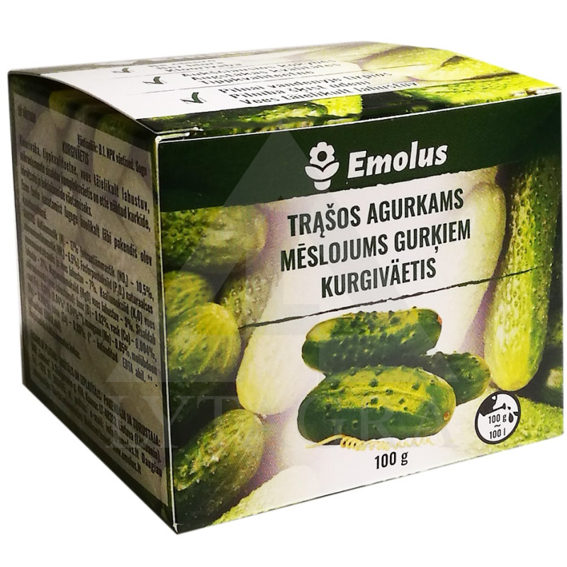 Mēslojums gurķiem NPK 17-7-21 100g