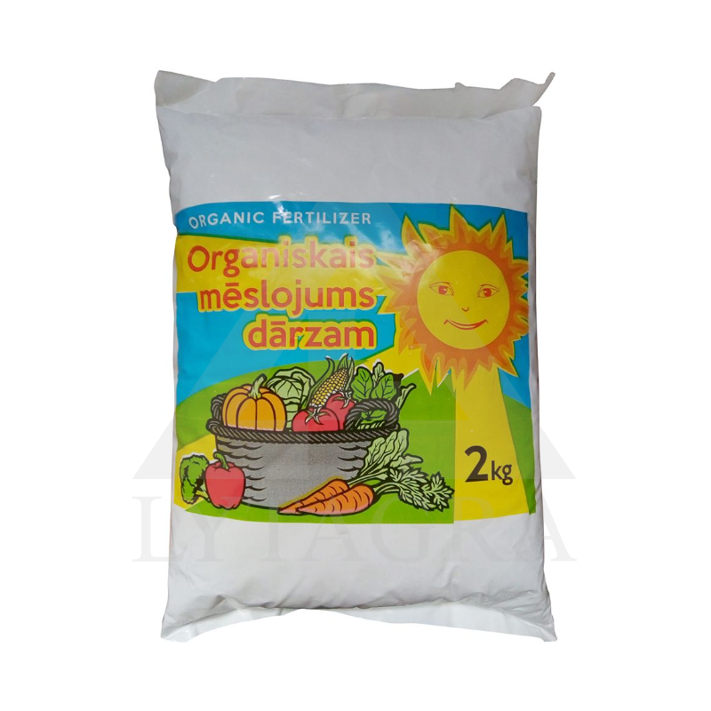 Organiskais mēslojums ar zivju miltiem un jūraszālēm 2 kg