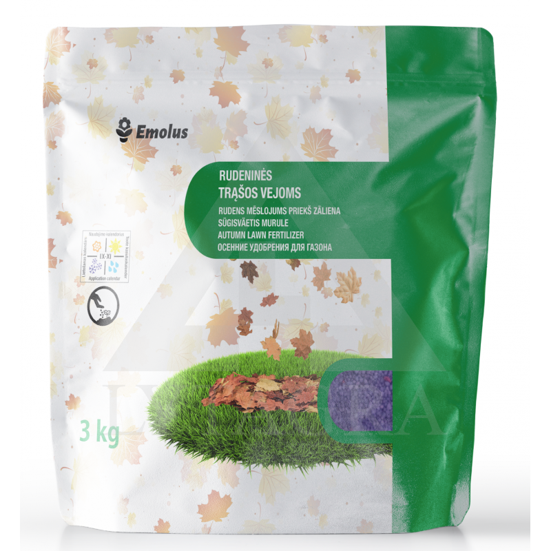 Rudens mēslojums zālieniem 3 kg