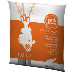 ORGANISKS MĒSLOJUMS ZIVJU MILTI 1,8 KG
