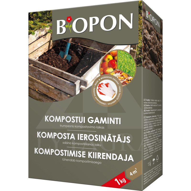 KOMPOSTĒŠANAS PAĀTRINĀTĀJS 1 KG