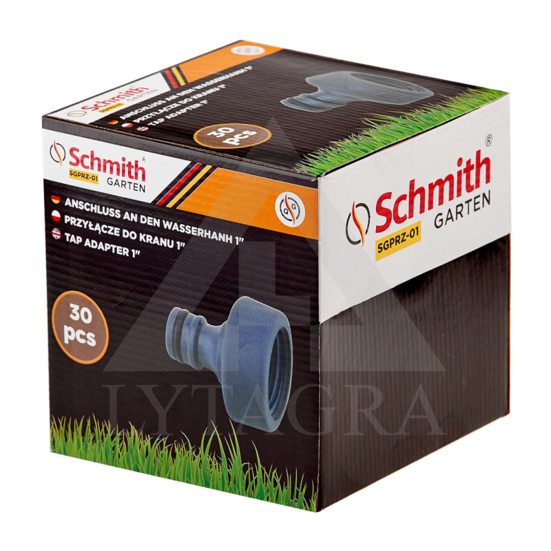 Adapteris laistīšanas šļūtenei Schmith SGPRZ-01, 1"