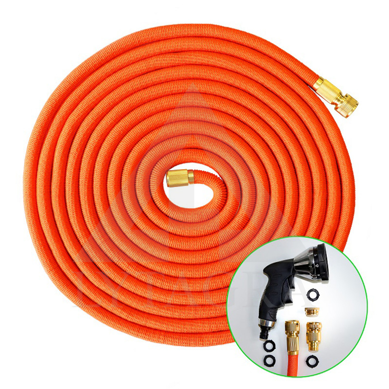 Dārza šļūtene + laistīšanas pistole Gruntek 296225001, 22,5 m