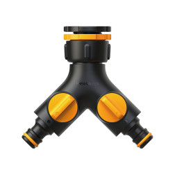 Divkāršais krāna savienotājs Fiskars Multi 1027061