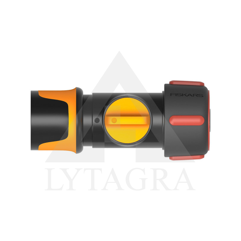 Šļūtenes savienotājs Fiskars 1027087, ieslēgšana/izslēgšana 19 mm (3/4 collas)