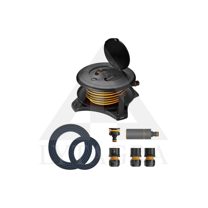 Solid Waterwheel laistīšanas sistēma G 30m, 13 mm Fiskars 1057237