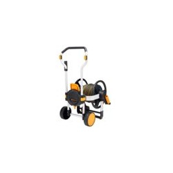 Laistīšanas šļūtenes ratiņi XL ar šļūteni un riteņiem Fiskars 1062256