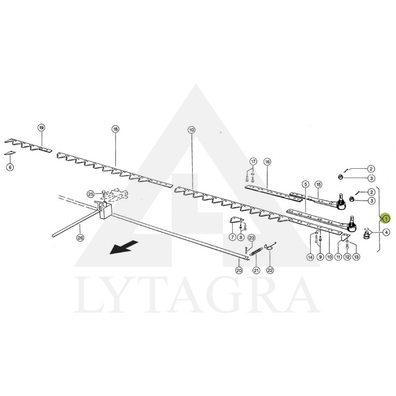 235464 CL 6-28 KNIEDES 0,5kg CLAAS