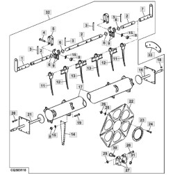 AH136689 PLAST. PIRKSTS JOHN DEERE