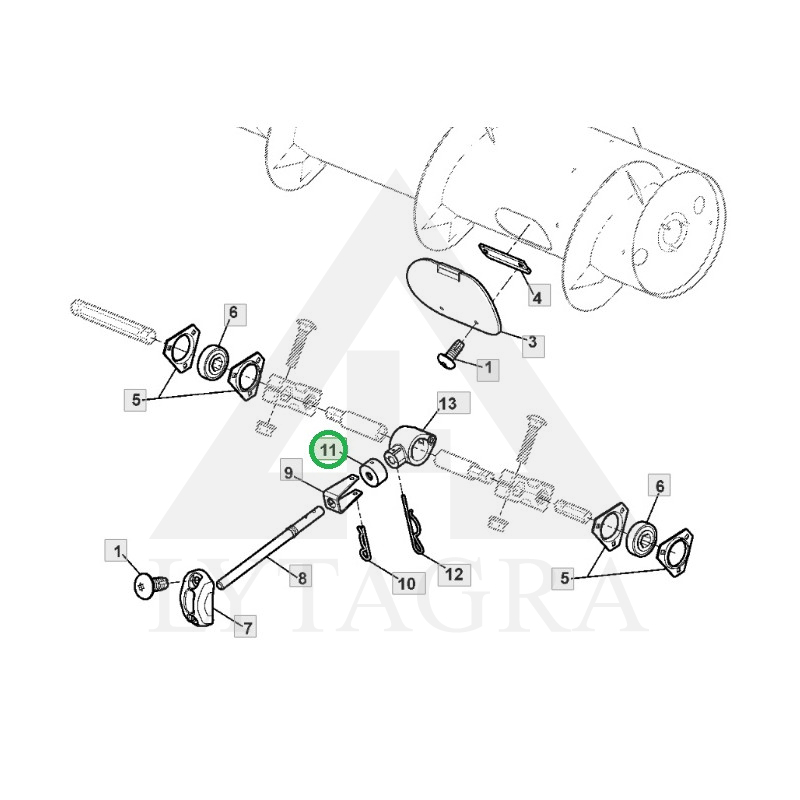 H169912 DZ.BUKSE JOHN DEERE