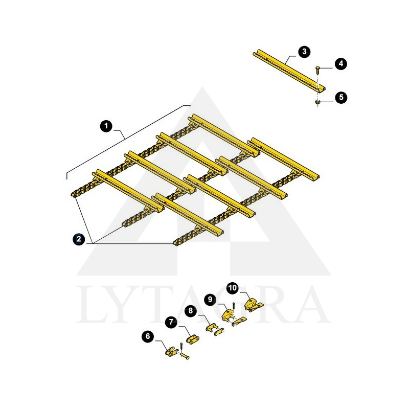 80040241 SAVIENOJUMS NEW HOLLAND CL