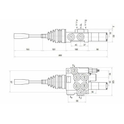 05P40 5xA1+2xJOY 5 SEKC. SADALĪTĀJS 40L SU 2