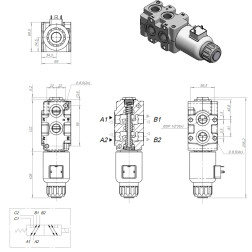 SVV-50-12V EL. HIDROVĀRSTS- PĀRSLĒGS