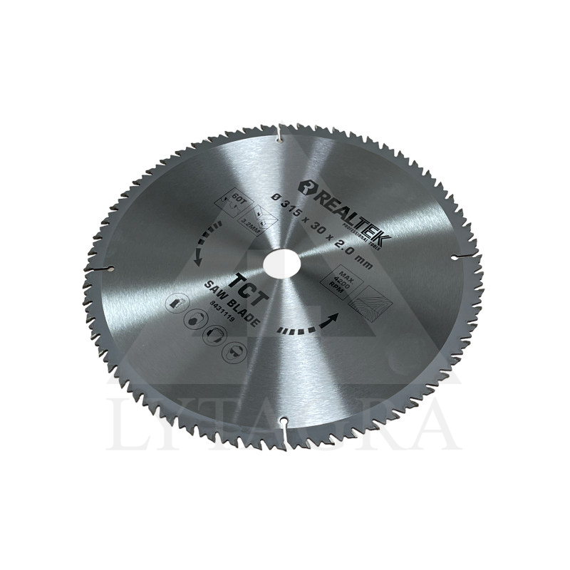 Griešanas disks kokam Realtek 8431119, 315x30x60T