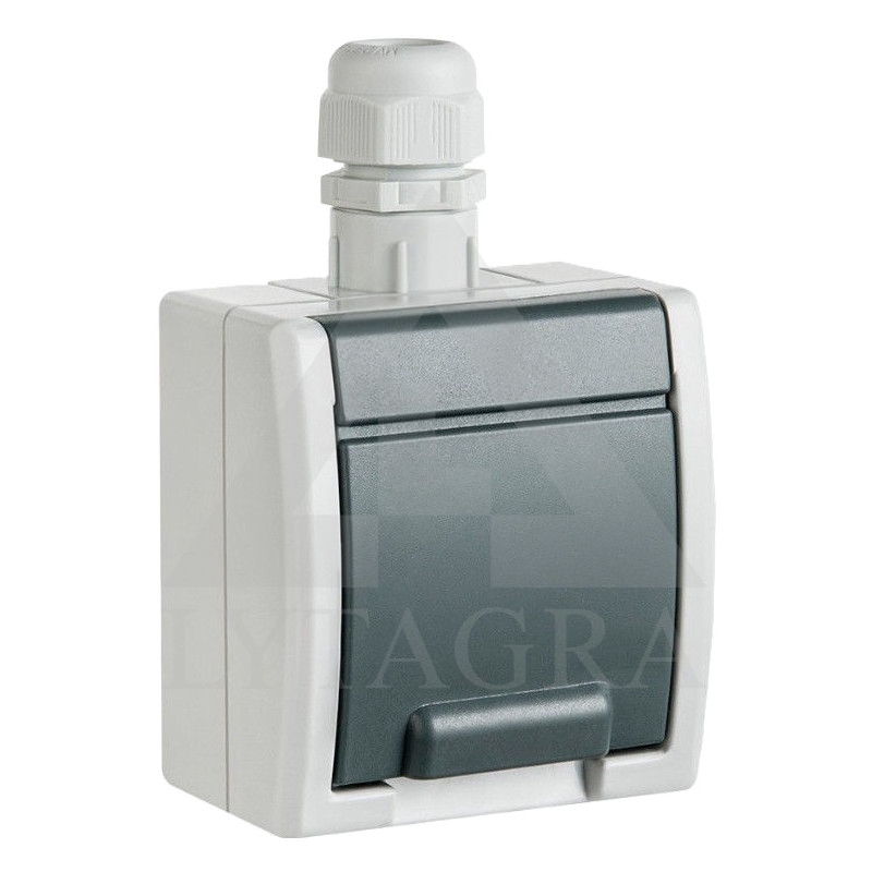 LIGZDA 10A/250V AQUANT IP65 PELĒKA 1244-65