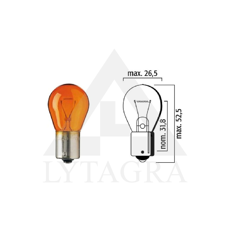 86404Z SPULDZE 12-21 DZELT. 12V21W