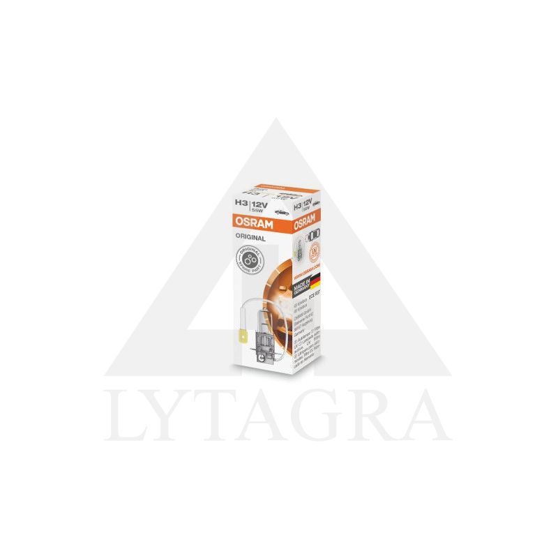 ALB OS-64151 OSRAM SPULDZE H3 55W 12V PK22S FS1