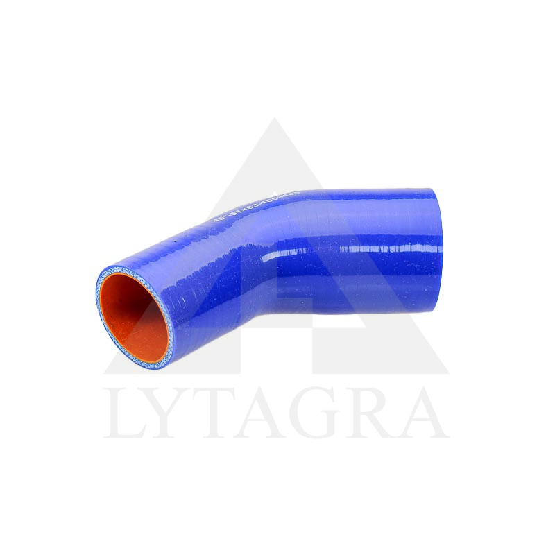 SILIKONA LĪKUMS-PĀREJA 45L 63-51MM L-210MM.