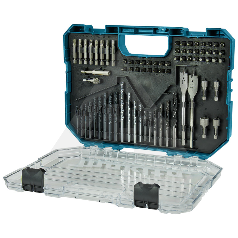 E-15126Uzgaļu un urbju komplekts Makita