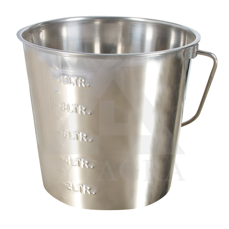 Nerūsējošā tērauda spainis 12,3 l 29377
