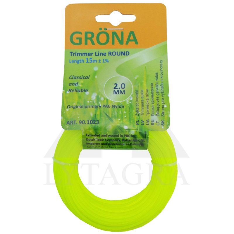 Trimera aukla Grona 90.1026, 3,0x15 apaļa forma