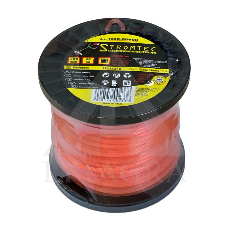 Stromtec TLSQ-30060 trimmera aukla, 3,0x60 kvadrātveida