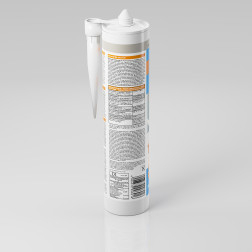 Sanitārais silikons KNAUF SANITARY SILICONE SANDGRAU 300 ML