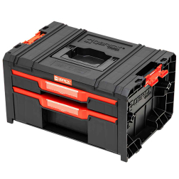 STALCIUS QBRICK SYSTEM PRO instrumentu kaste ar 2 atvilktnēm, eksperts5901238257493