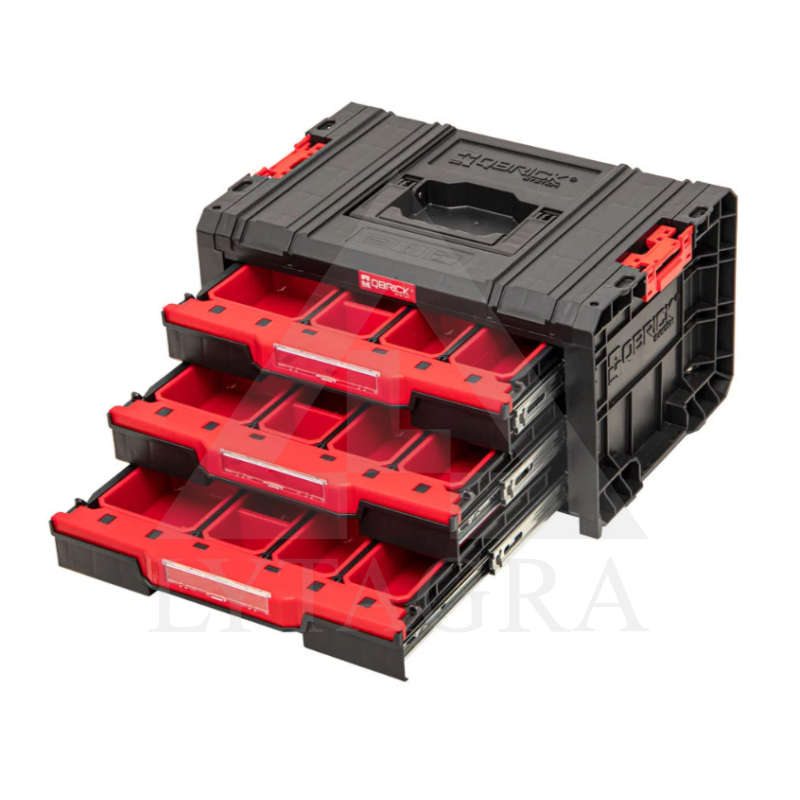 STALCIUS QBRICK SYSTEM PRO ATVILKŠU 3 INSTRUMENTU KASTE EKSPERTS5901238257325