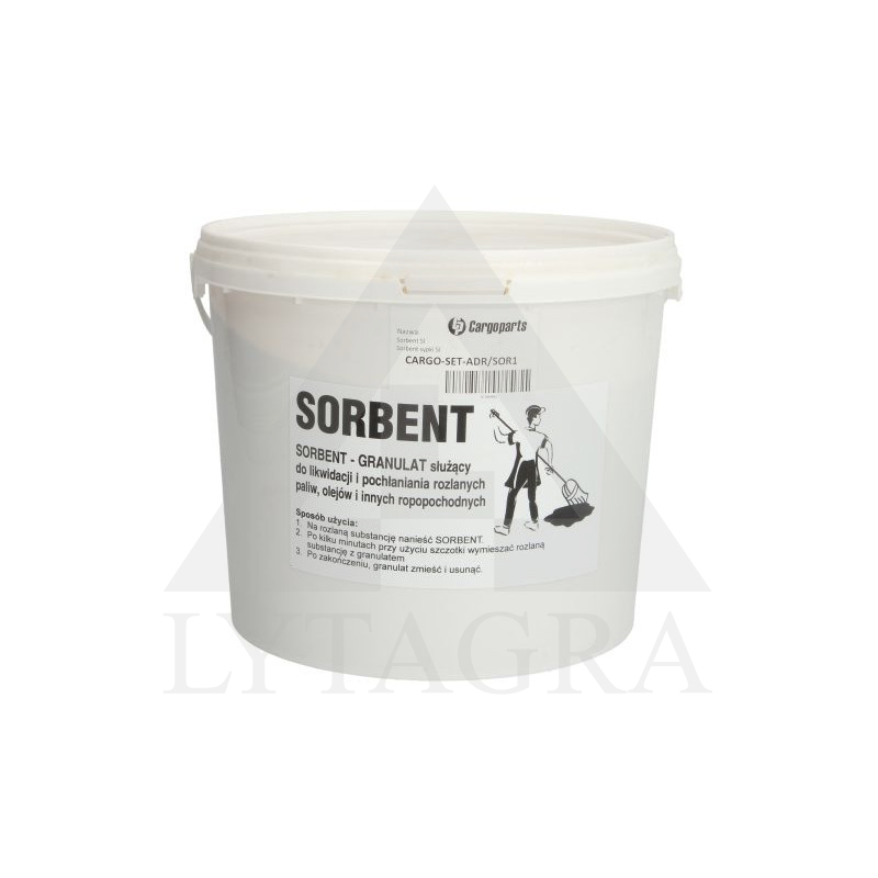 Sorbenta 5L kravas komplekts ADR/SOR1