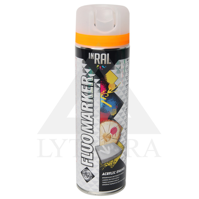Fluorescentais aerosola marķieris, FLUOMARKER, oranžs, INRAL
