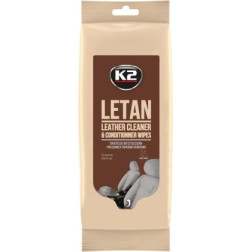 K2 LETANS mitrās salvetes ādai
