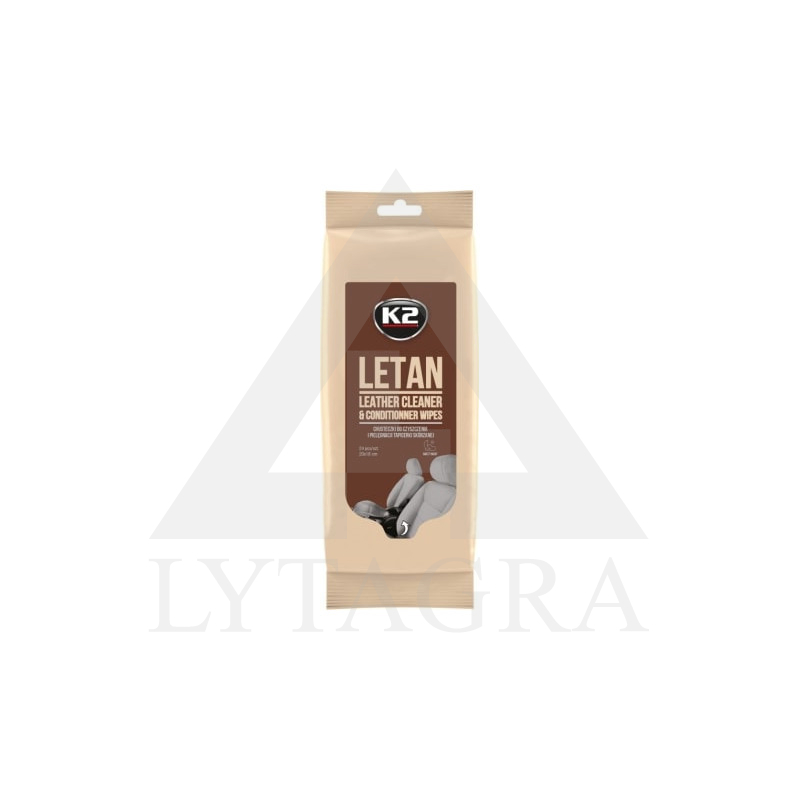 K2 LETANS mitrās salvetes ādai