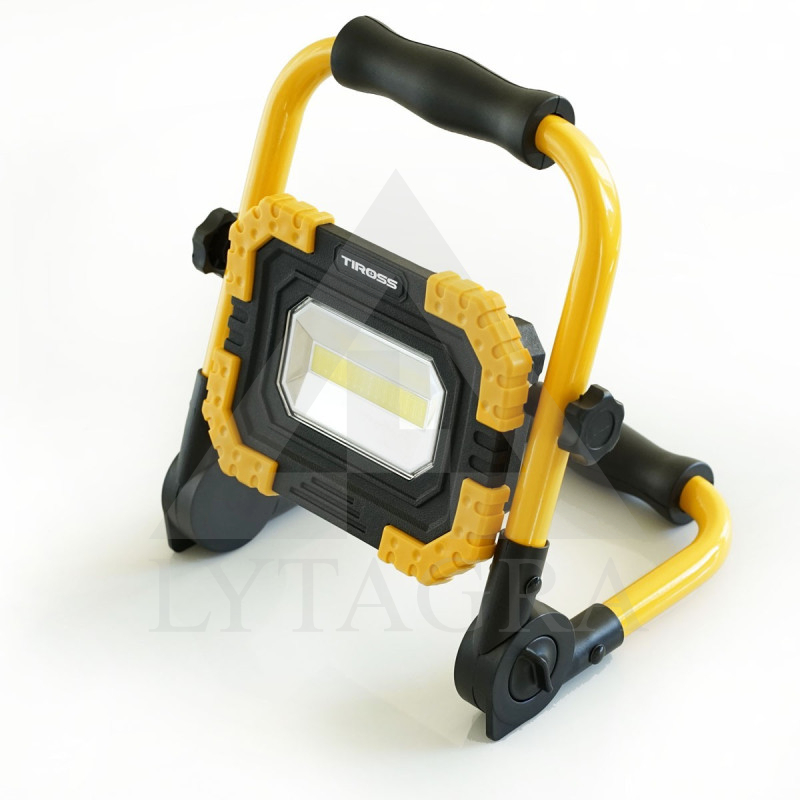 LED lampa 10 W uzlādējama Tiross TS1936