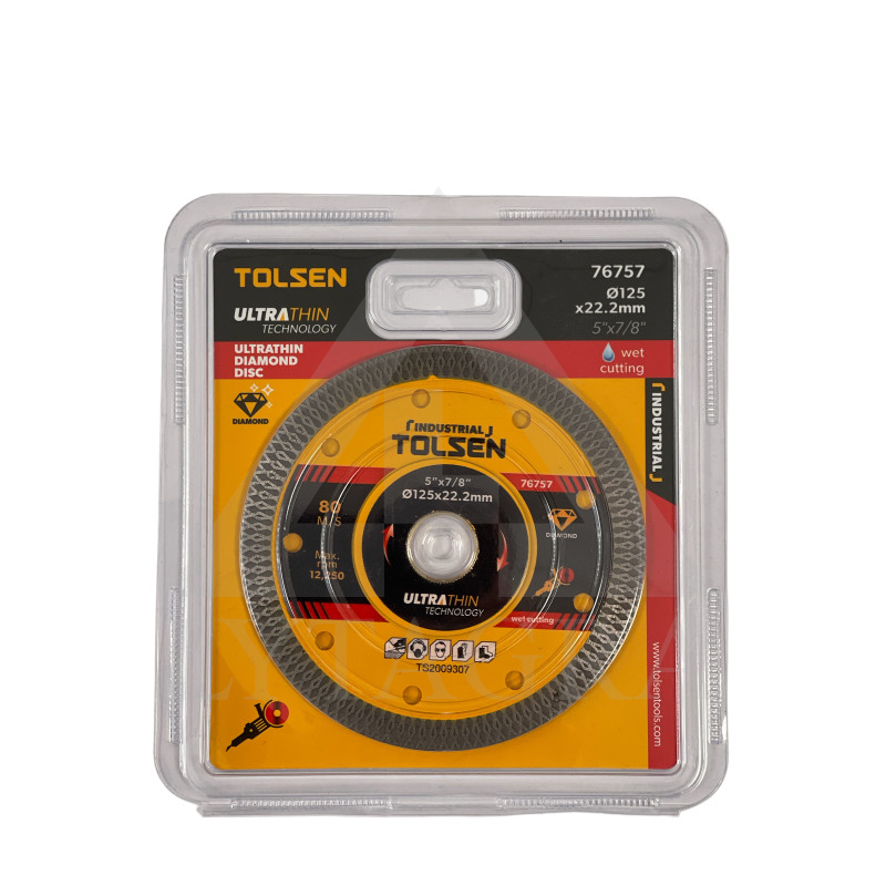 Dematic griešanas disks 125x22.2 Tolsen 76757