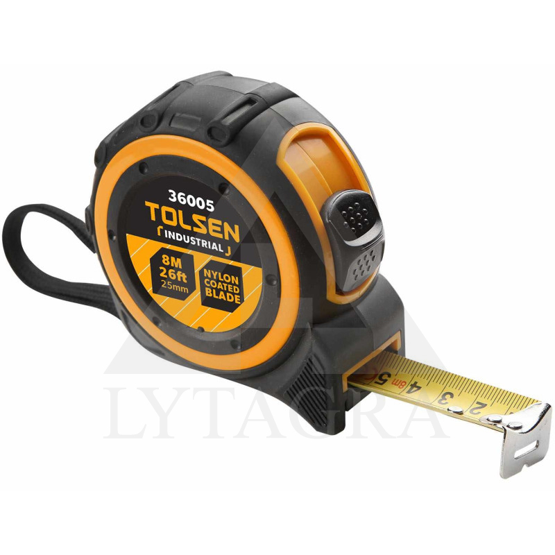 Mērlente Tolsen 36005, 8m 25mm