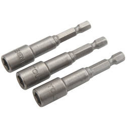 Magnētisko uzgaļu komplekts Tolsen 77841, 3 gab. 6 mm