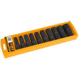 Triecienuzgaļu komplekts pagarināts 10-24 mm/10 gab. / 1/2 TOLSEN 18296